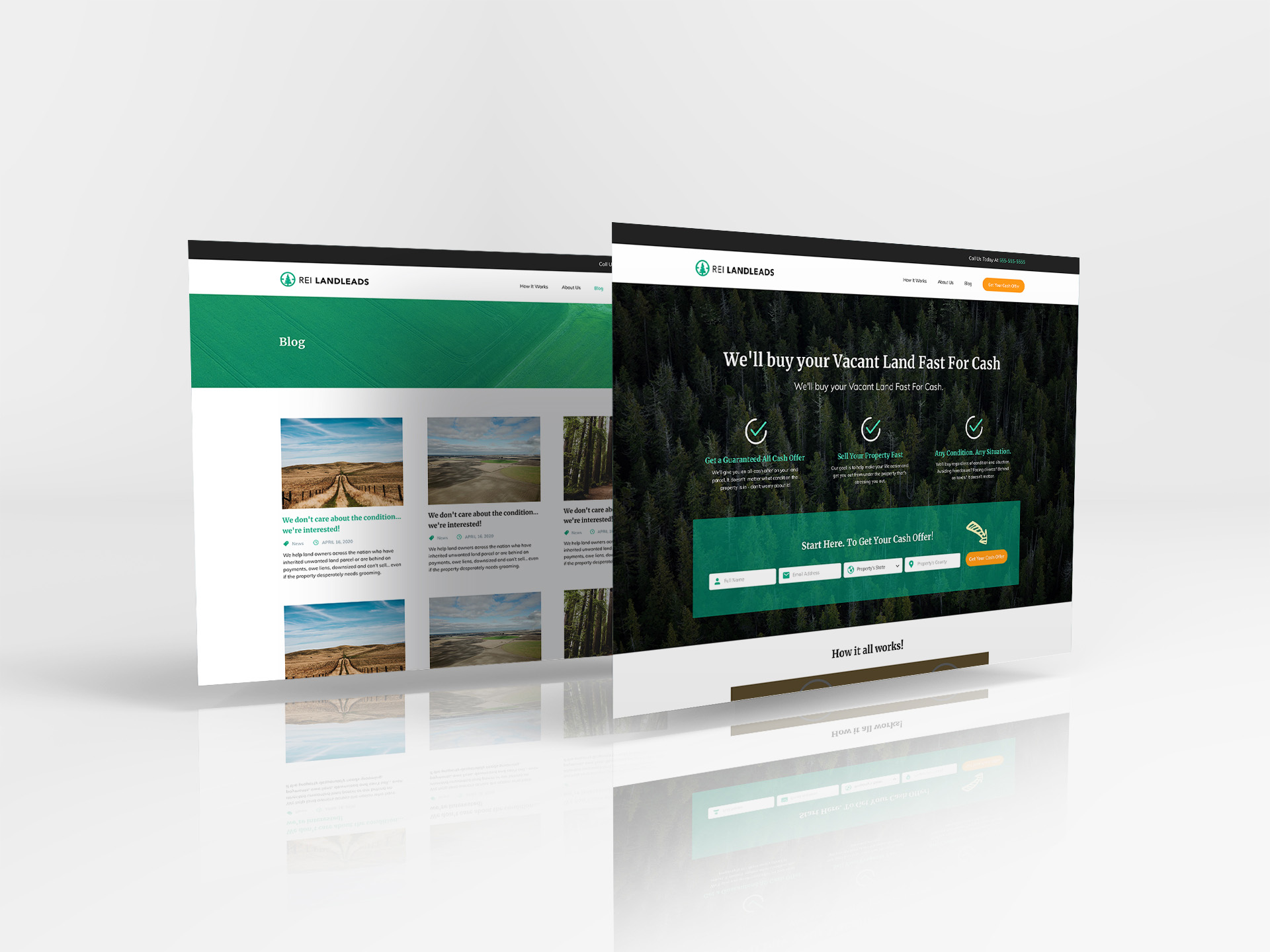 REI Landleads 禾的設計工作室 Hend Design Co. 網頁設計 、UI 設計、品牌設計